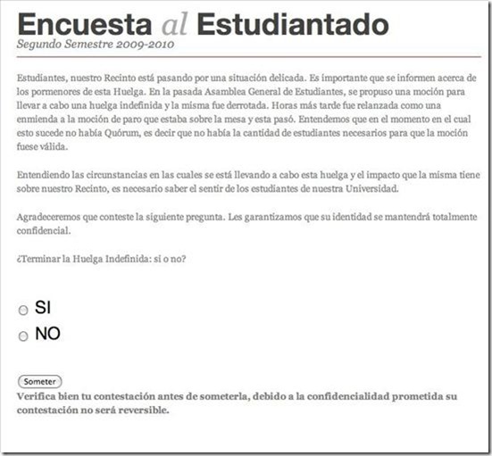 encuesta